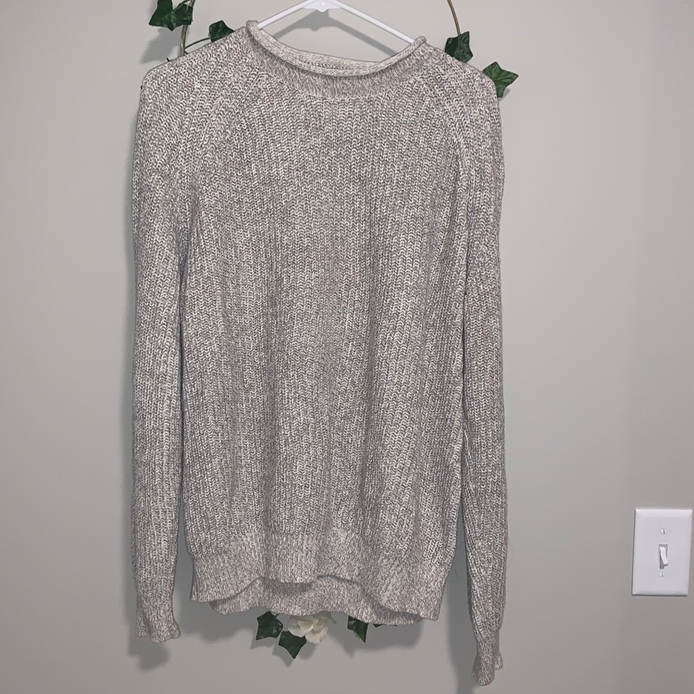 Men’s L.L bean cotton sweater size large/regular